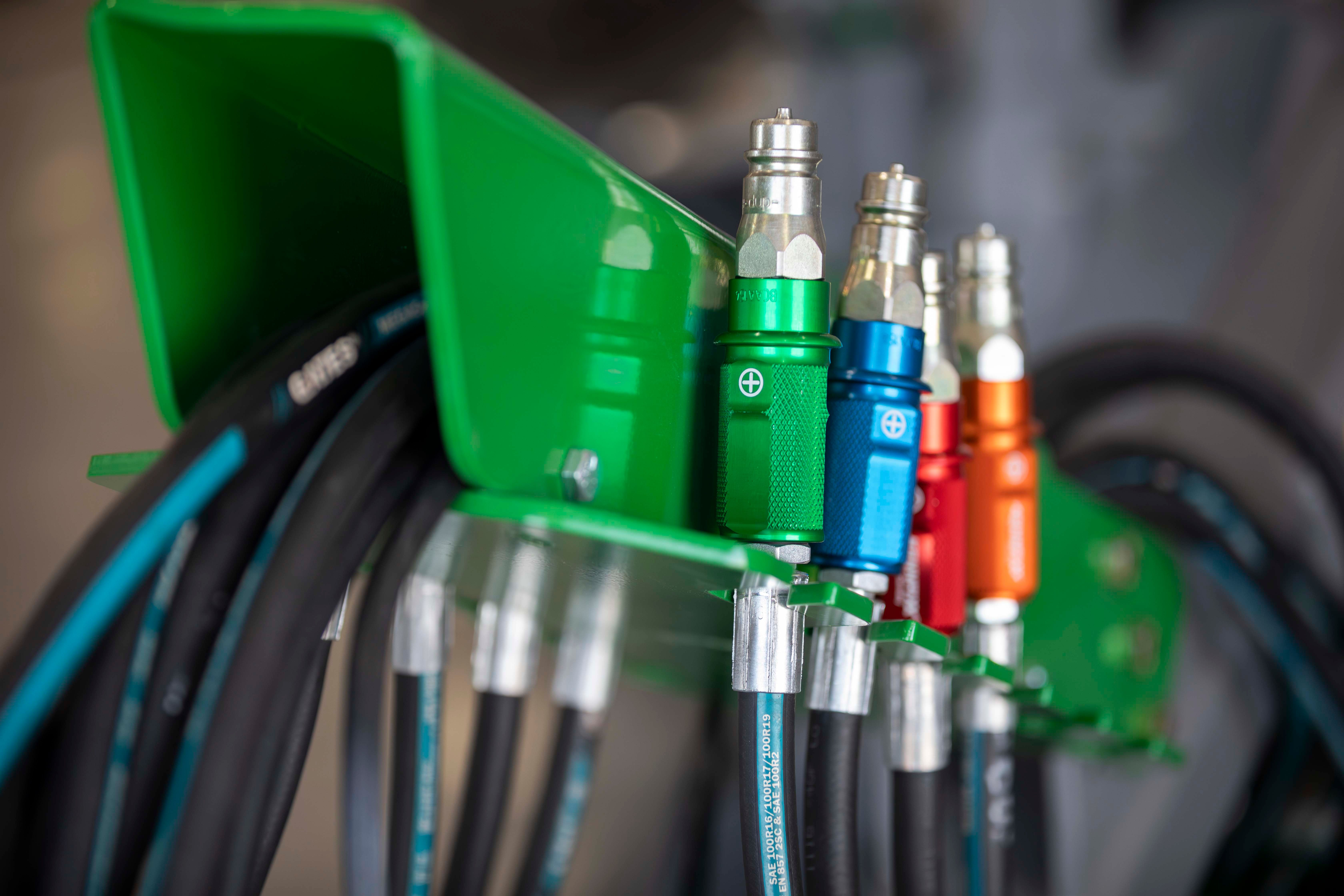 Color Coded Hydraulics